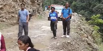 कालिकोटमा कर्णाली करिडोर अवरुद्ध, यात्रु र सवारी साधन अलपत्र