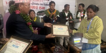 पलाता गाउँपालिका पूर्ण खोप सुनिश्चितता तथा दिगोपना घोषणा