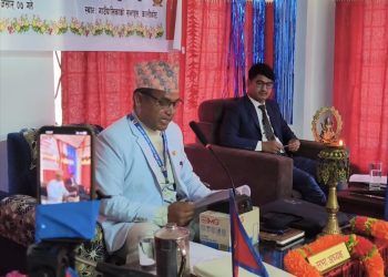 कालिकोटमा रास्कोट र सान्नीत्रिवेणीले सार्वजनिक गरे आगामी आर्थिक वर्षका नीति र बजेट