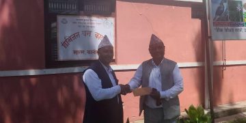 कर्णाली प्रदेश सरकारद्वारा निर्मित बडिमालिका  त्रिवेणीमा बनेकासंरचना गाउँपालिकालाई हस्तान्तरण