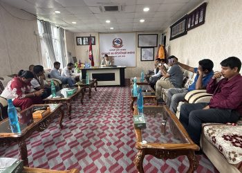 मन्त्रिपरिषद् विस्तारमा ढिलाइबारे मुख्यमन्त्री शाहीसँग नेकपा निकट प्रेसकर्मीको भेट, सुशासनमा जोड