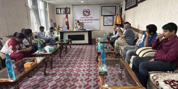 मन्त्रिपरिषद् विस्तारमा ढिलाइबारे मुख्यमन्त्री शाहीसँग नेकपा निकट प्रेसकर्मीको भेट, सुशासनमा जोड