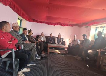 चारदलिय मोर्चाको कालिकोटमा बैठक , मोर्चालाई पार्टी एकतामा रूपान्त्रण गर्न सुझाव